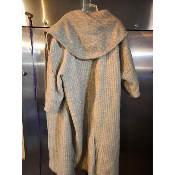 Alafoss Icewool Vintage Women’s Ivory Toggle Sweater Coat Vintage Size L - Picture 4 of 5